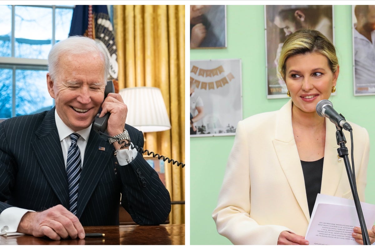 Biden Welcomes Ukraine's First Lady To White House With A Special Gesture, Hails Her 'Tenacity And Resilience'