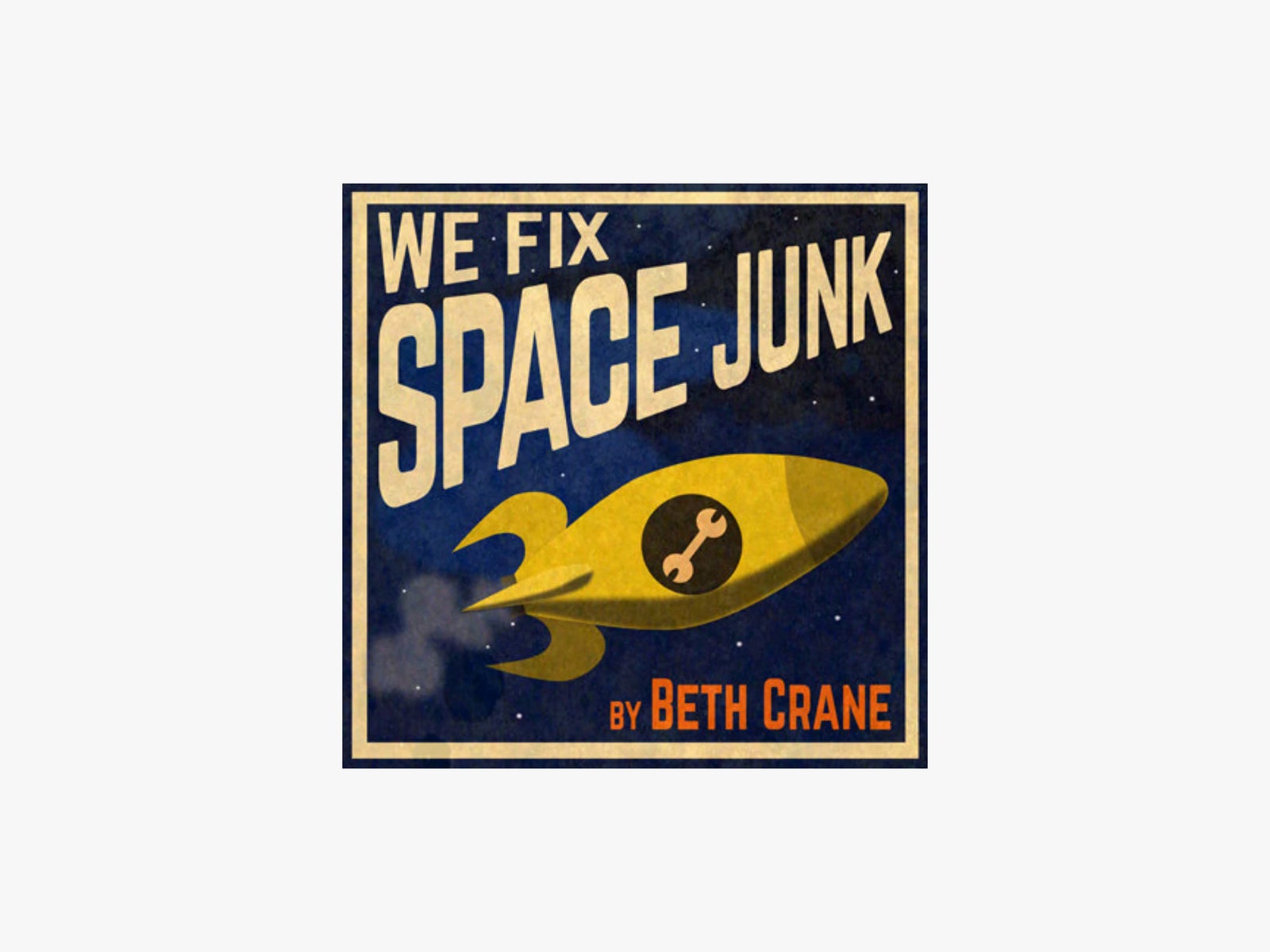 We Fix Space Junk podcast art