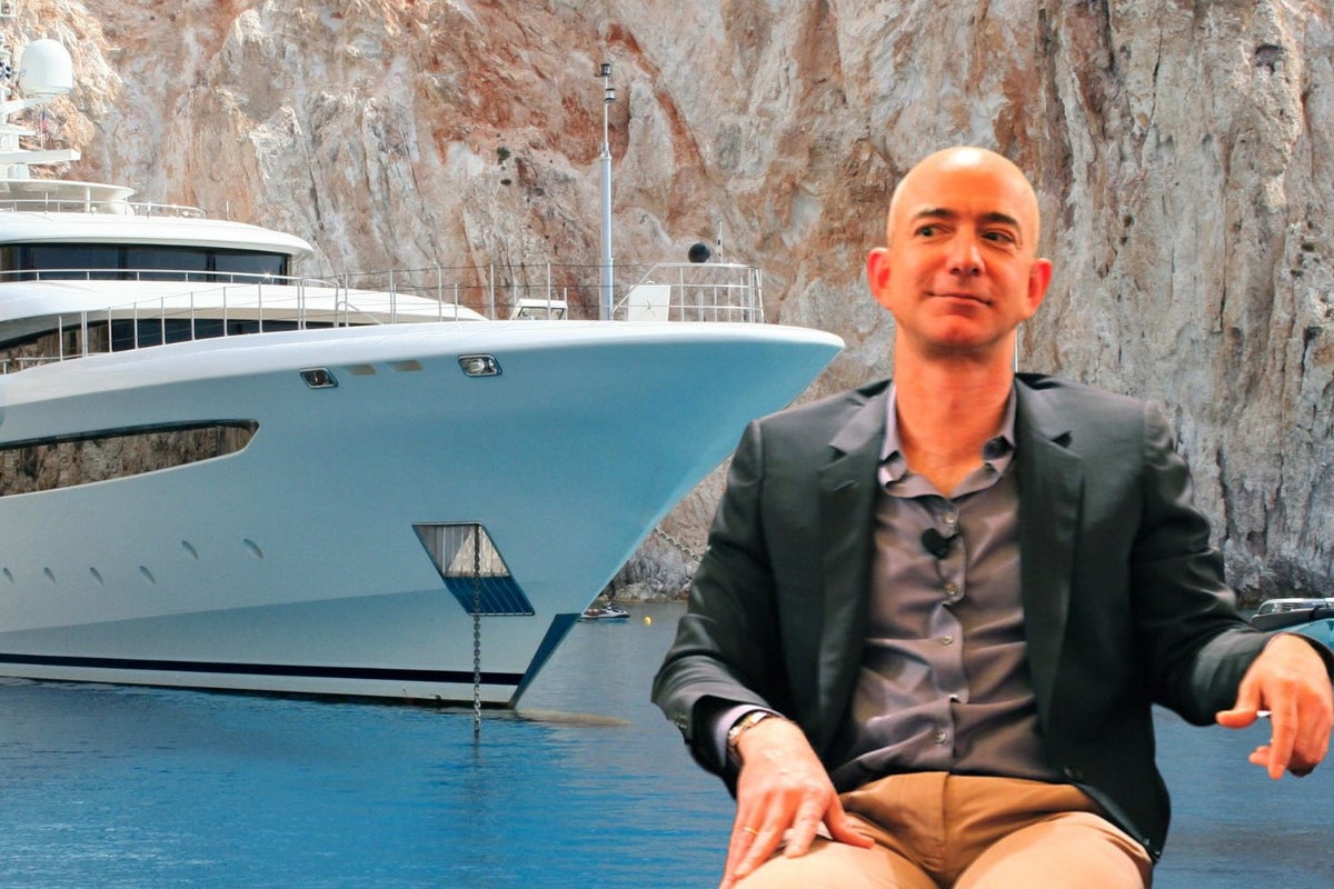 Jeff Bezos' $500M Superyacht Relocated After Bridge Controversy, Avoids Getting Egged In Process