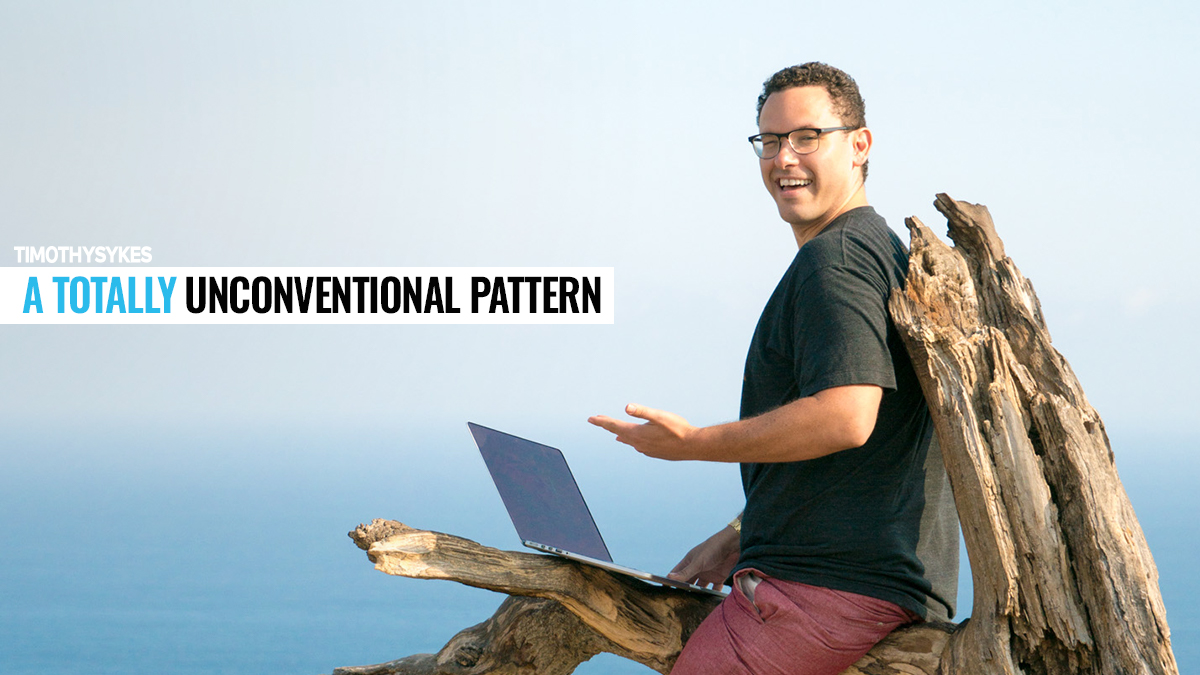 A Totally Unconventional Pattern - Timothy Sykes