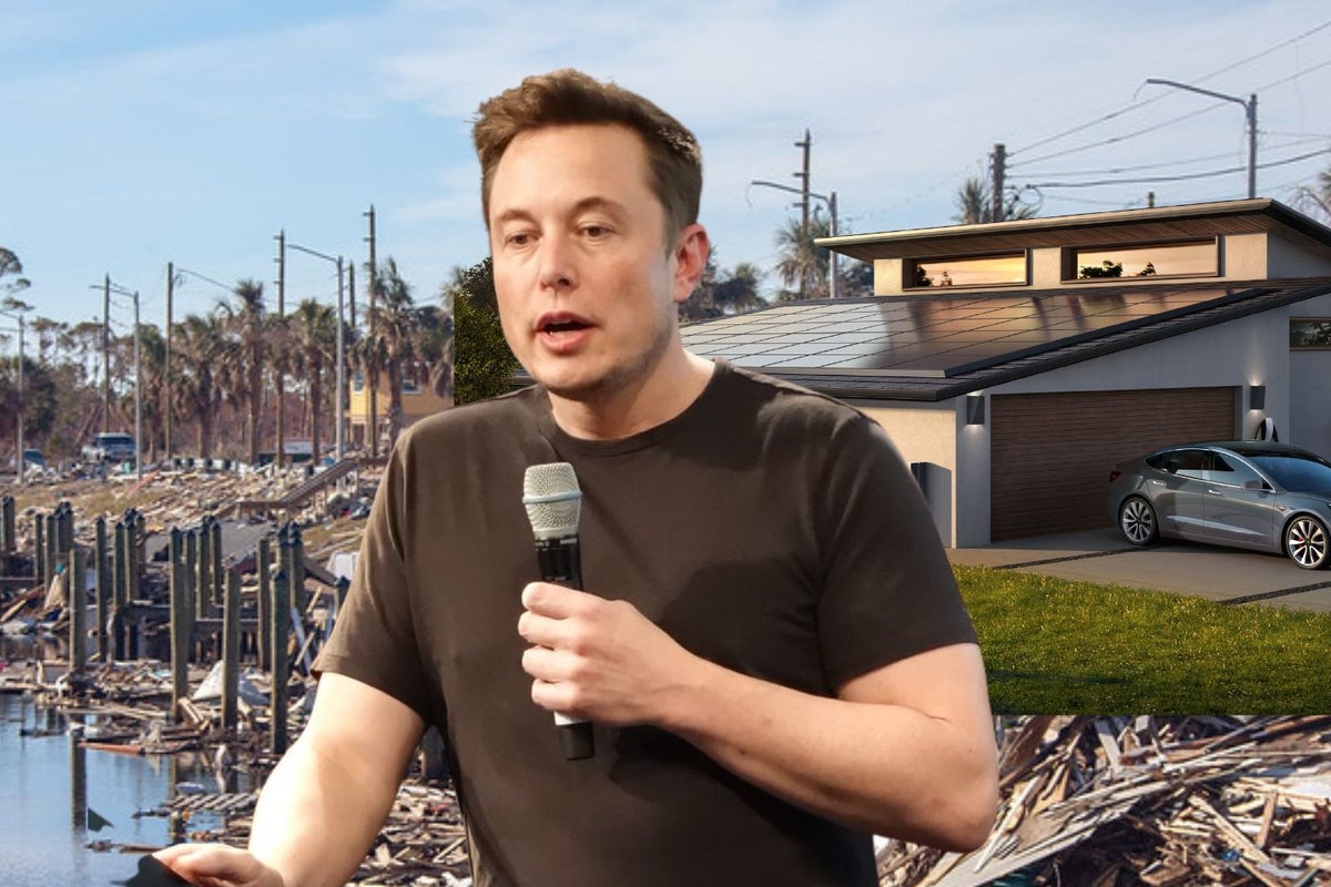 Tesla Solar Roofs Stand Up To Hurricane Ian, Elon Musk Sending Starlink Satellites To Help Florida - Tesla (NASDAQ:TSLA)
