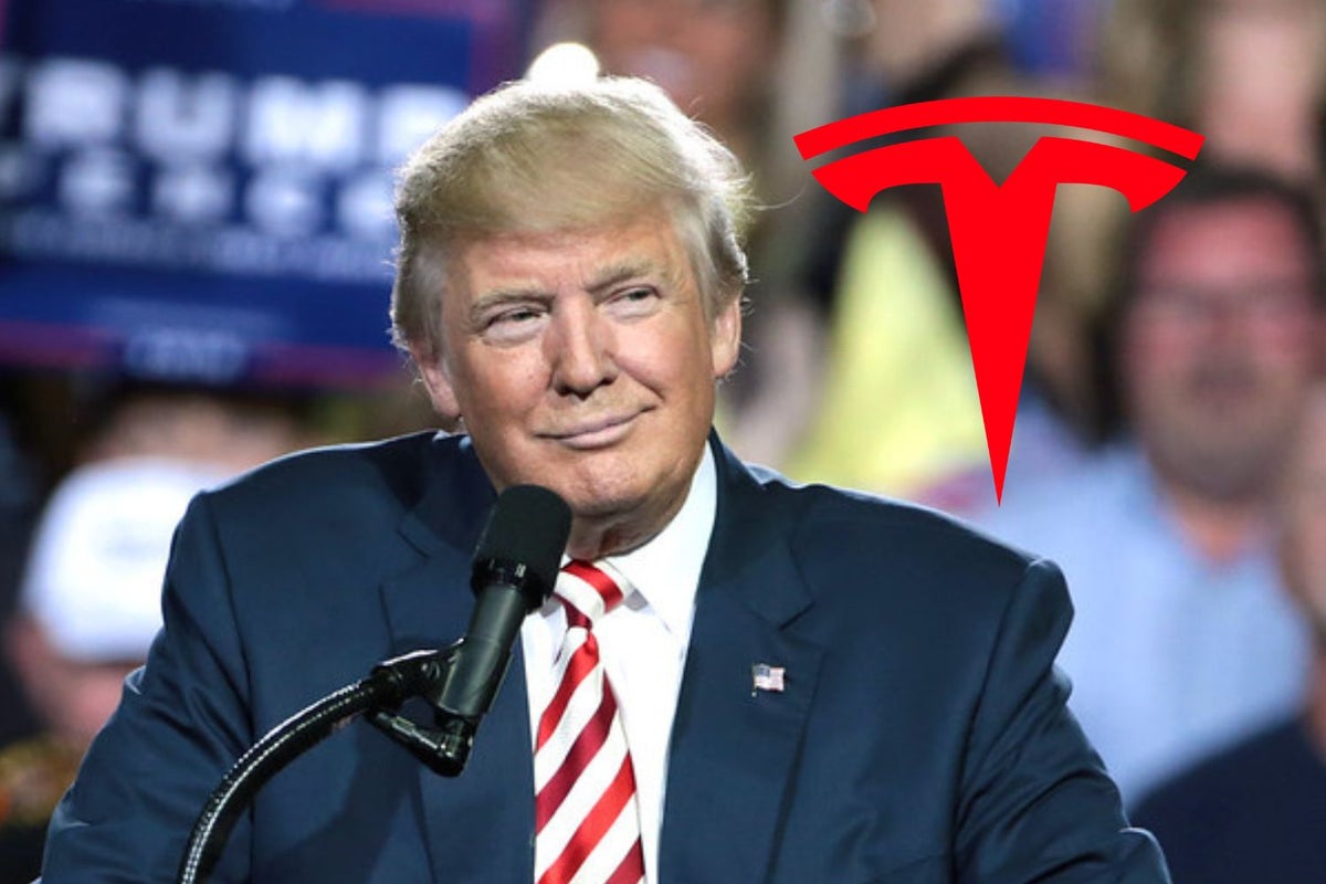 If You Invested $1,000 In Tesla Stock When Donald Trump Announced He Was Running For President, Here's How Much You'd Have Now - Tesla (NASDAQ:TSLA)