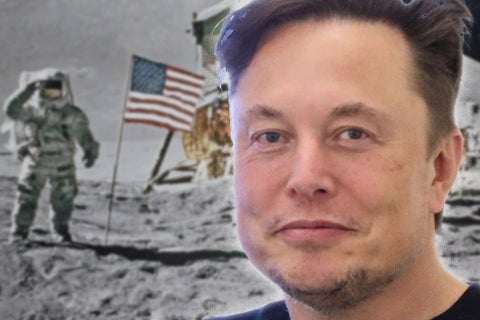 Elon Musk On Why First Moon Landing Was An 'Anomaly' - Tesla (NASDAQ:TSLA)
