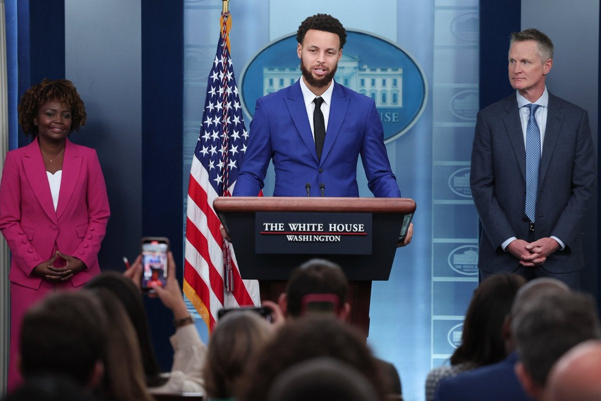 Stephen Curry Thanks Joe Biden For Getting Brittney Griner Home, WH Honors Warriors As 2022 NBA Champs
