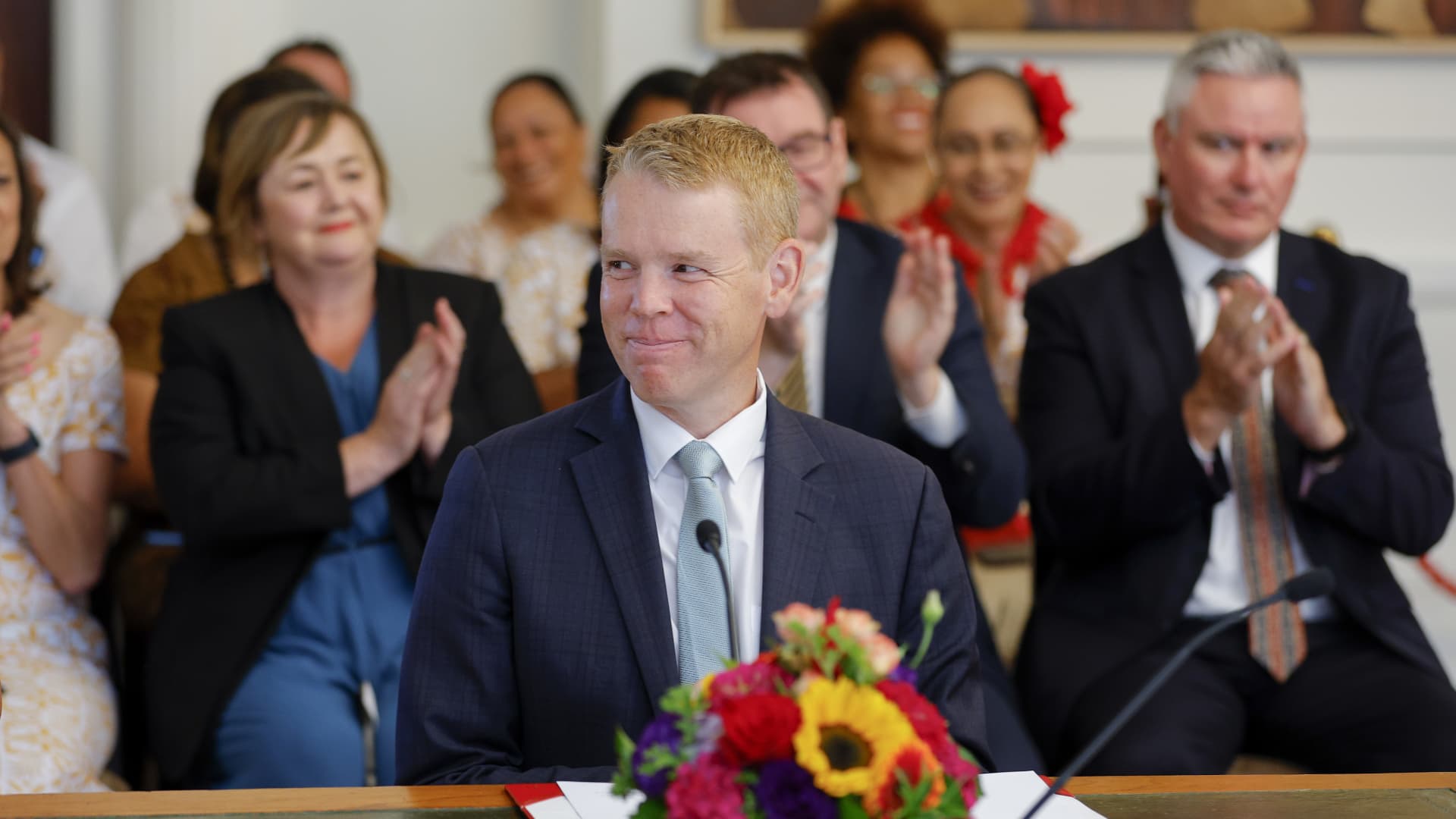 Chris Hipkins becomes New Zealand’s 41st prime minister