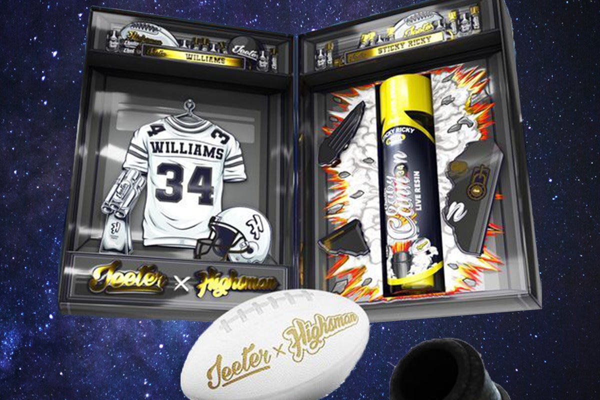 NFL Legend Ricky Williams' Highsman Cannabis Kicks Off Super Bowl Weekend With Jeeter Collaboration
