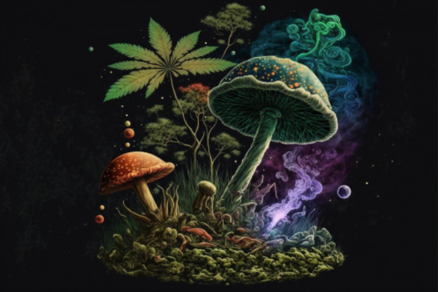 Weed, Shrooms And Astrology: How To Sync Cannabis And Magic Mushrooms With 2023 Planetary Transits